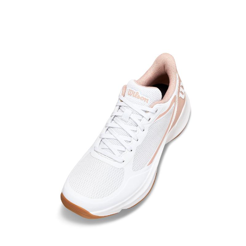Zapatillas de Padel Wilson Hurakn Lite Blanco Rosa Mujer
