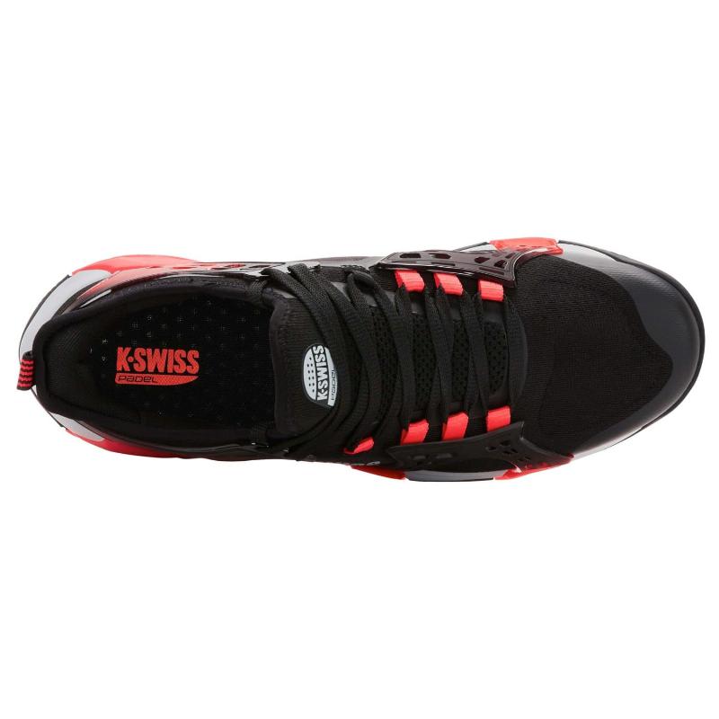 Zapatillas de Padel Kswiss K-Frame Padel Negro Rojo