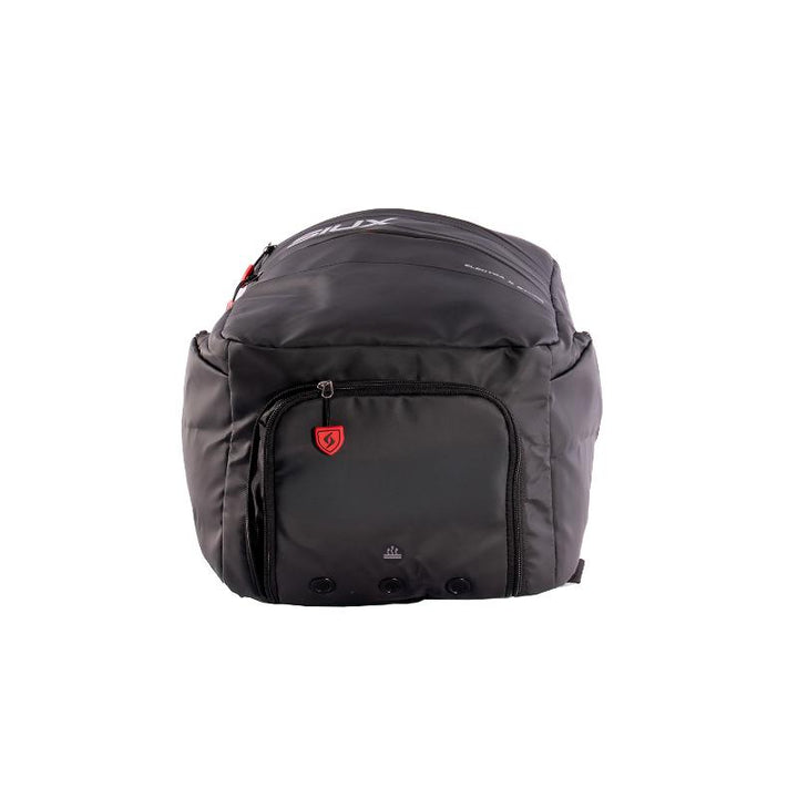 Mochila Siux Stupa Electra Negro Rojo
