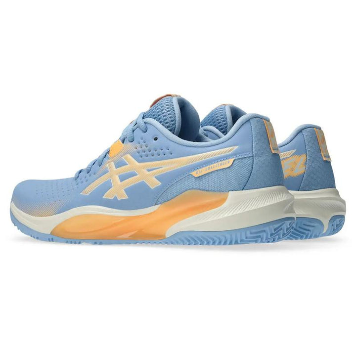 Zapatillas de Padel Asics Gel Challenger 15 Padel Azul Stone Naranja Mujer