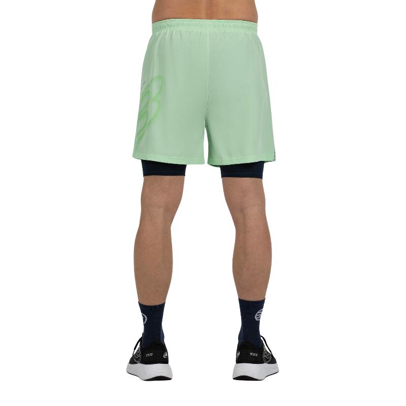 Short Bullpadel Mansil Verde Acido