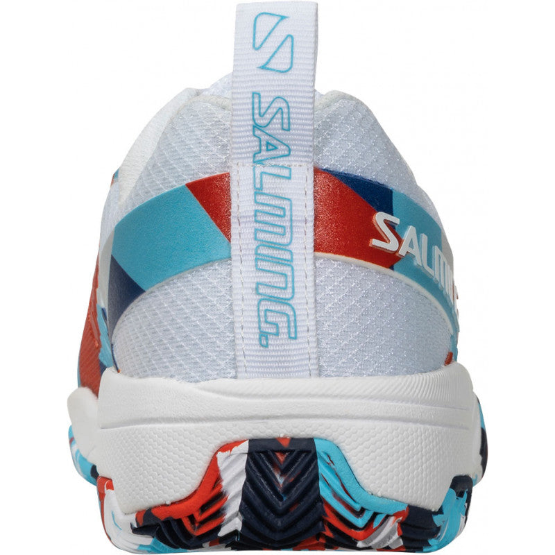 Zapatillas de Pádel de Pádel Salming Rebel Camo Blanco Rojo Azul