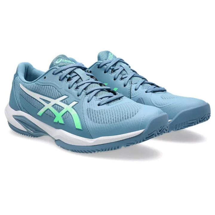 Zapatillas de Pádel de Pádel Asics Solution Swift FF 2 Padel Azul Verde