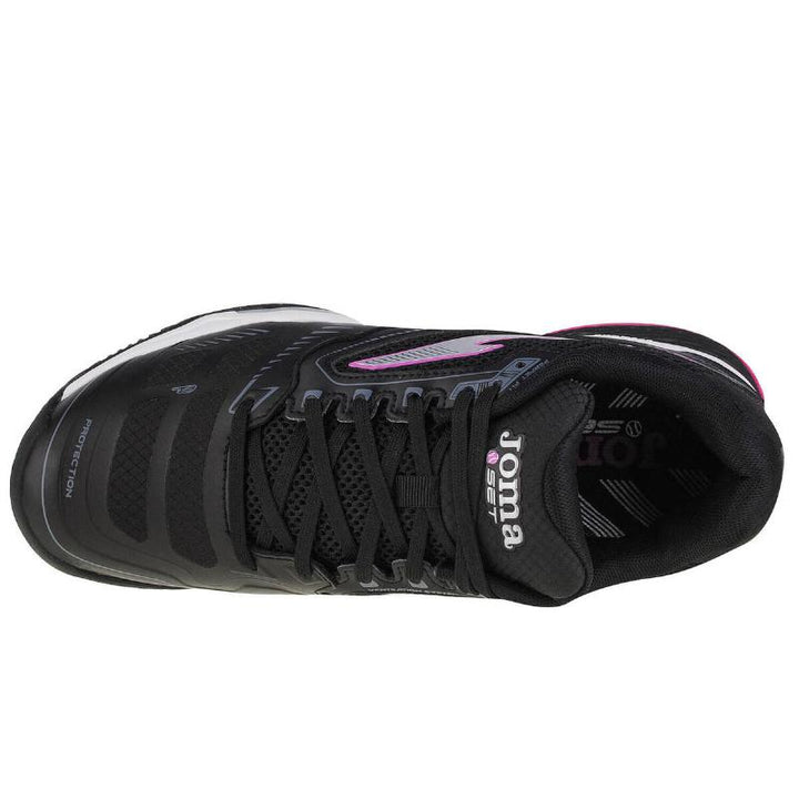 Zapatillas de Padel Joma Set 2201 Negro Fucsia Mujer