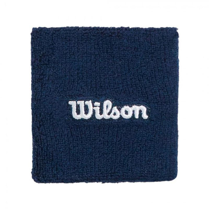Muñequeras Wilson Azul Marino 2 Unidades
