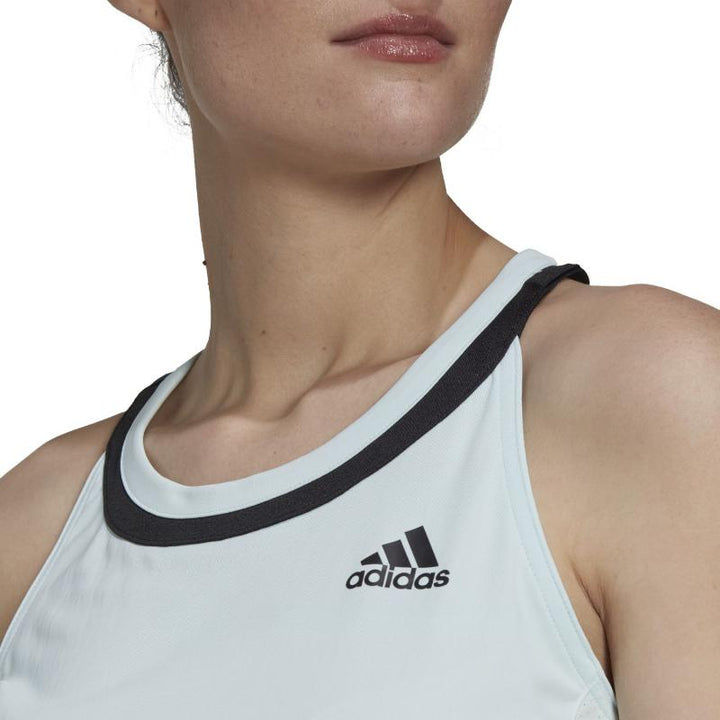 Camiseta Adidas Club  Azul Cielo Azul Marino