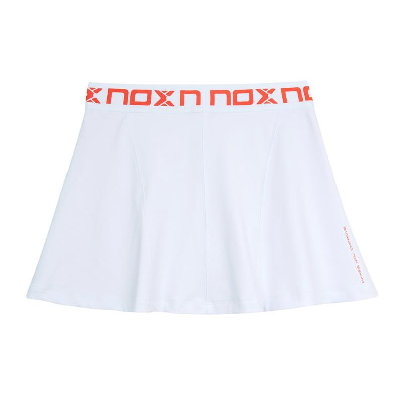 Falda Nox Team Blanco Rojo