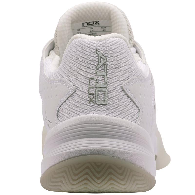 Zapatillas de Pádel de Pádel Nox At10 Lux Blanco Gris