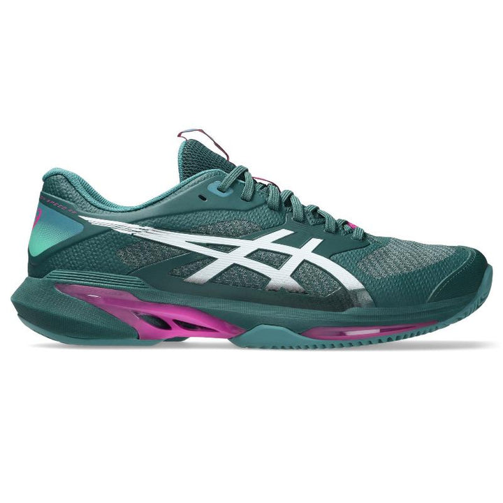 Zapatillas de Padel Asics Solution Speed FF 4 Clay Azul Oscuro Blanco