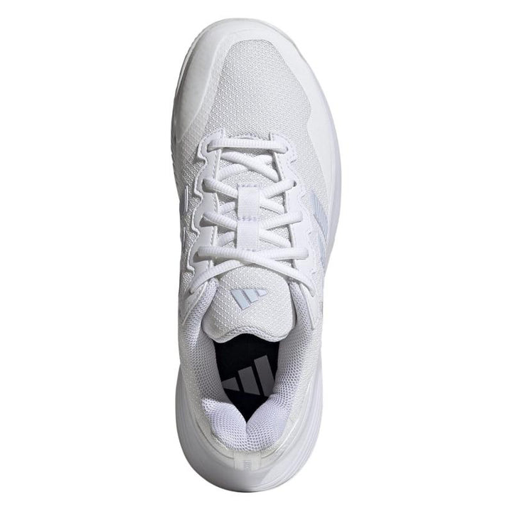 Zapatillas de Padel Adidas GameCourt 2 Blanco Azul Celeste Mujer