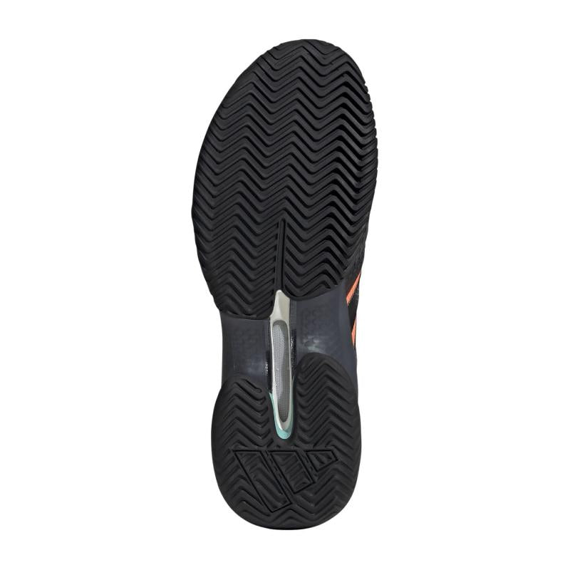 Zapatillas de Padel Adidas Barricade 14 Naranja Negro Aqua