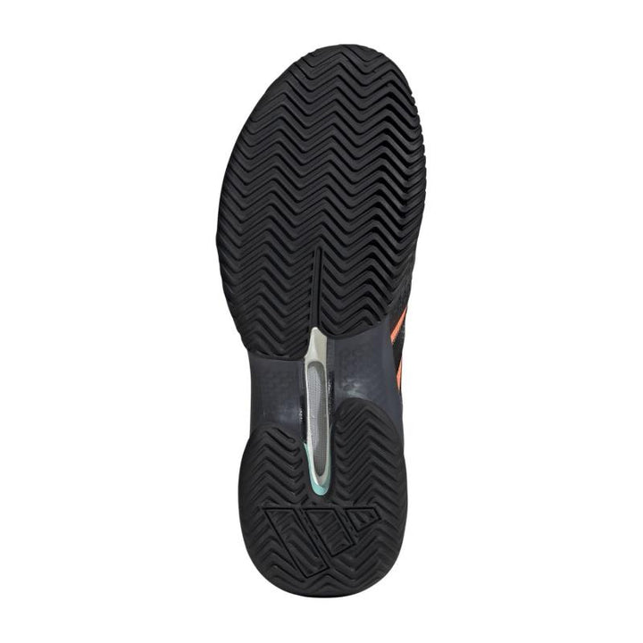 Zapatillas de Padel Adidas Barricade 14 Naranja Negro Aqua