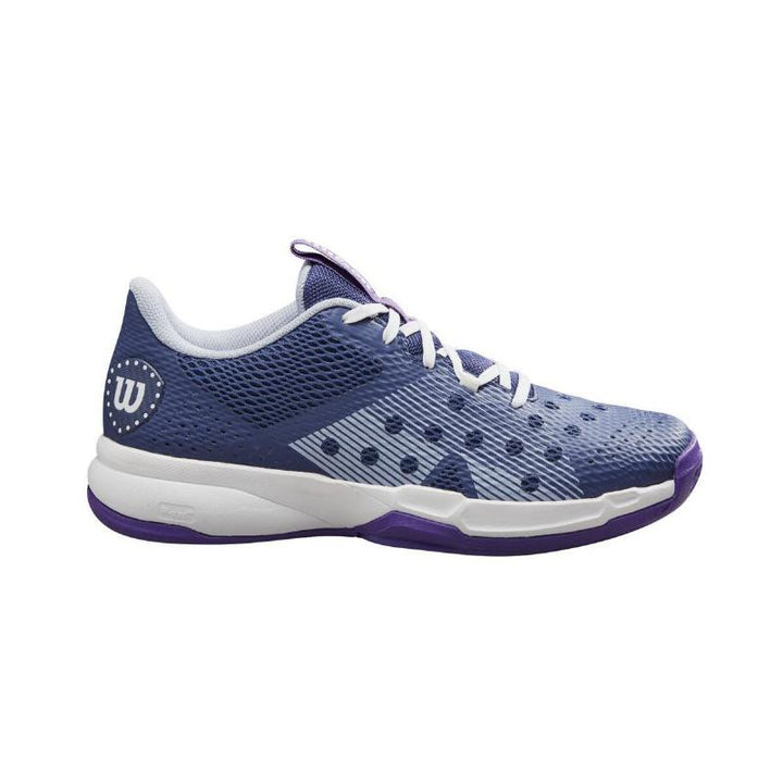 Zapatillas de Pádel de Pádel Wilson Hurakn Team Cobalto Lila Blanco Mujer