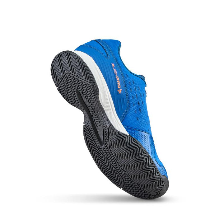 Zapatillas Wilson Rush Pro L Azul Naranja Junior