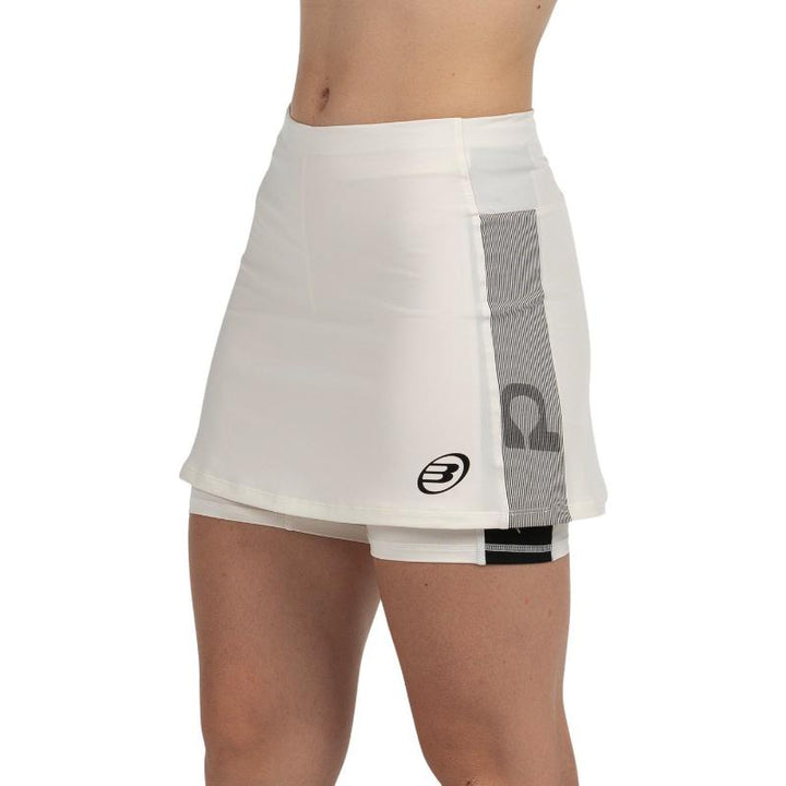 Falda Bullpadel Premier Padel Portoa Crudo