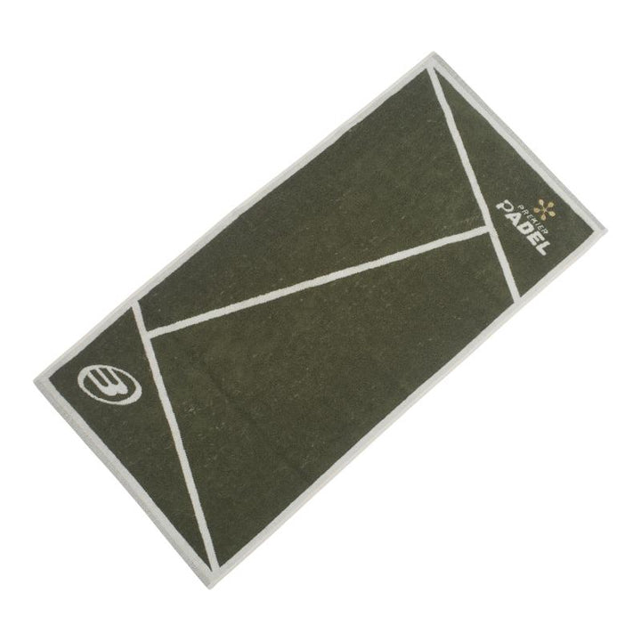 Toalla Bullpadel Premier Padel 100x50 Kaki Crudo