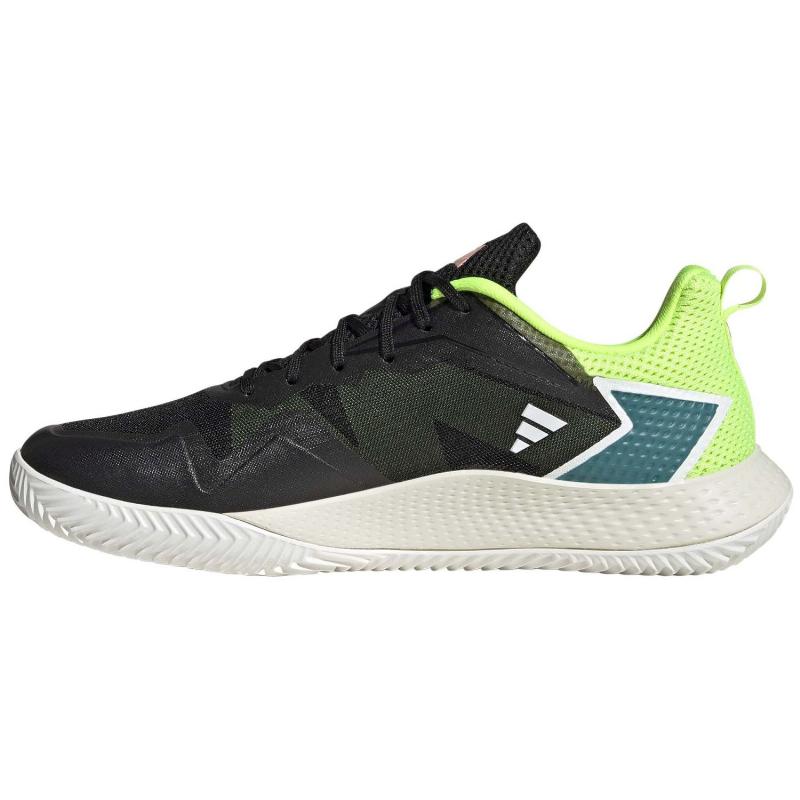 Zapatillas de Pádel de Pádel Adidas Defiant Speed Negro Blanco Fluor