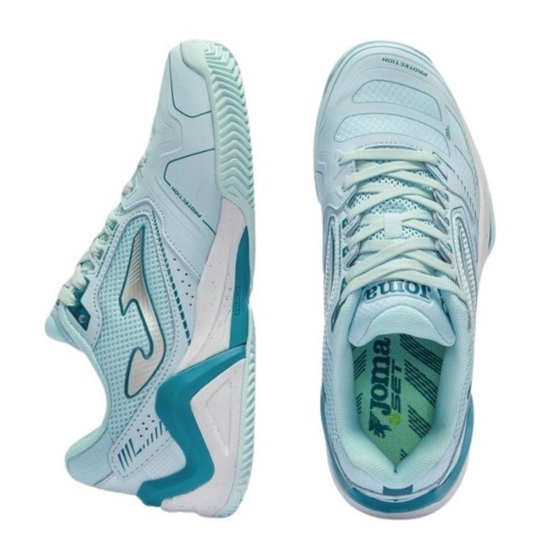 Zapatillas de Padel Joma Set 2627 Azul Turquesa Mujer