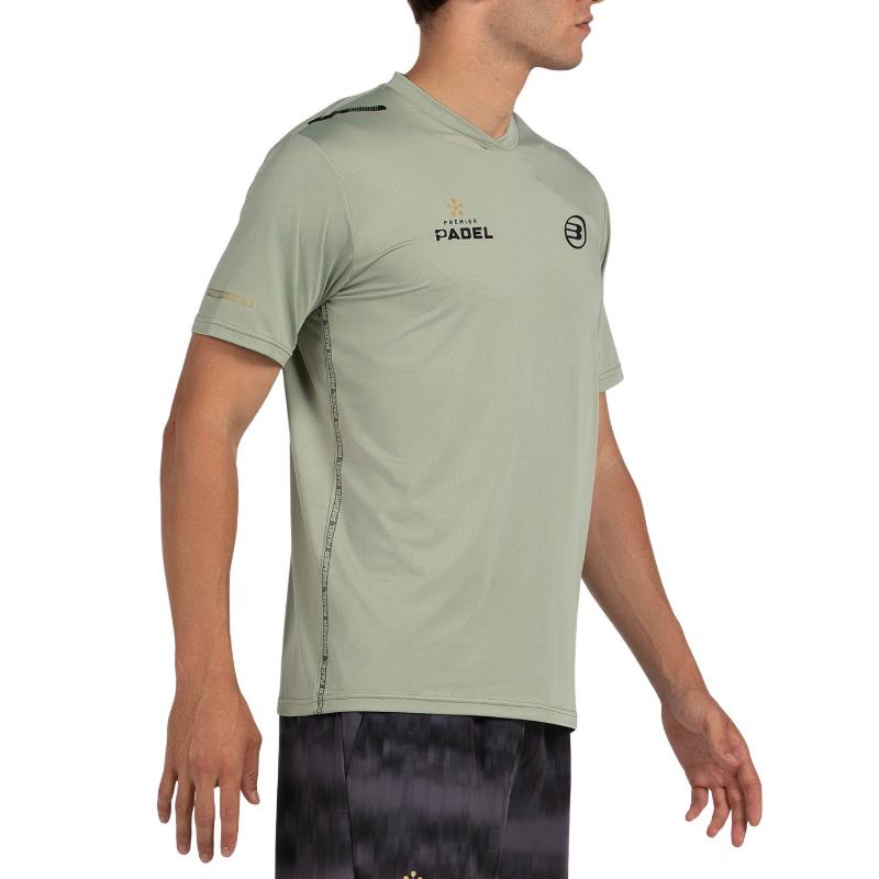 Camiseta Bullpadel Premier Padel Perico Eucalipto