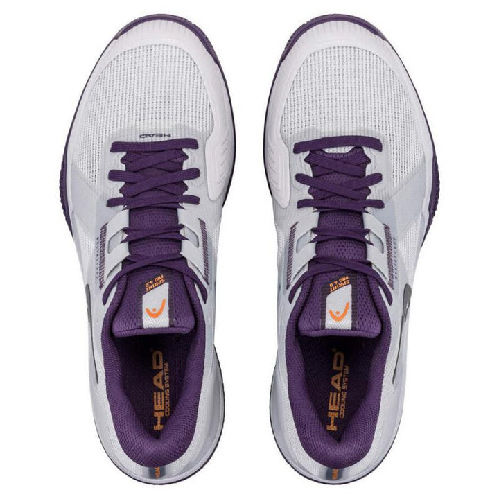 Zapatillas de Padel Head Sprint Pro 4.0 Clay Blanco Plata
