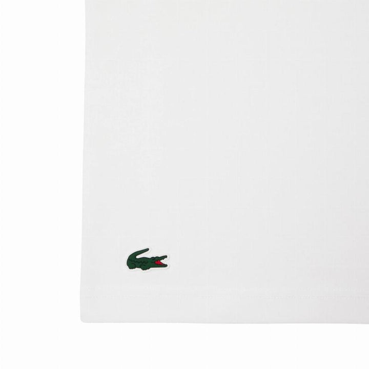 Pack Camiseta Lacoste Novak Djokovic Blanco y Gorra Marino