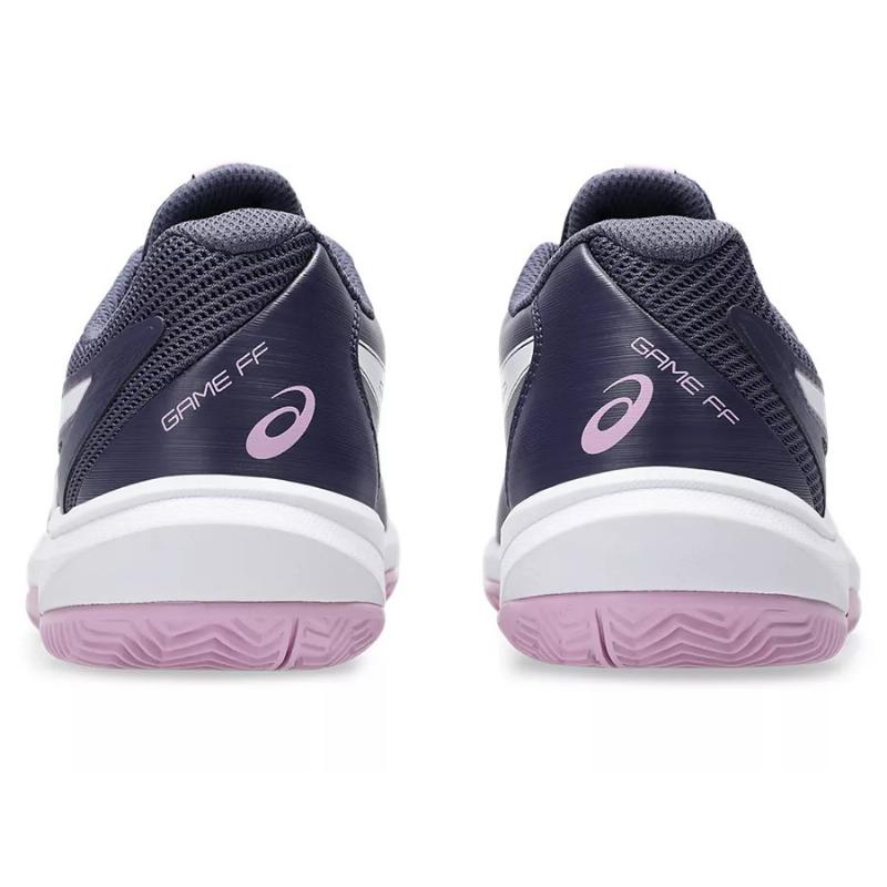 Zapatillas de Pádel de Pádel Asics Game FF Clay Azul Indigo Blanco Mujer