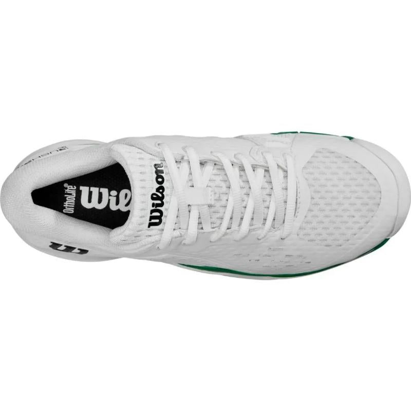 Zapatillas de Padel Wilson Rush Pro Ace Blanco Verde Junior