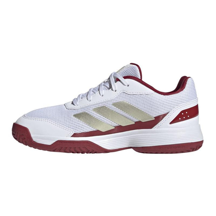 Zapatillas de Padel Adidas Crazyquick Padel Blanco Rojo Junior