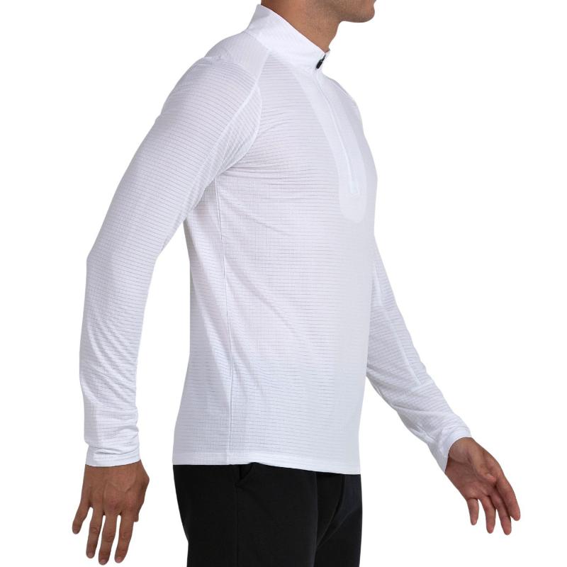 Camiseta Manga Larga Bullpadel Brise Blanco