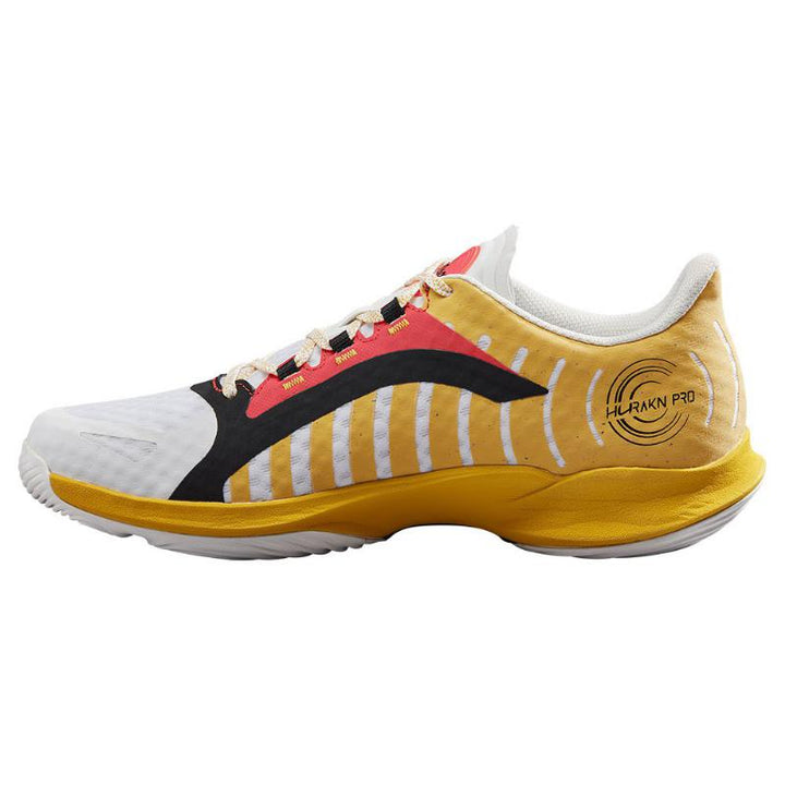 Zapatillas de Pádel de Pádel Wilson Hurakn Pro Blanco Oro Coral