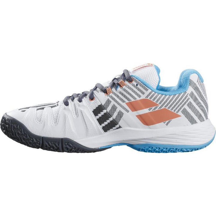 Zapatillas de Pádel de Pádel Babolat Sensa Blanco Turquesa Mujer