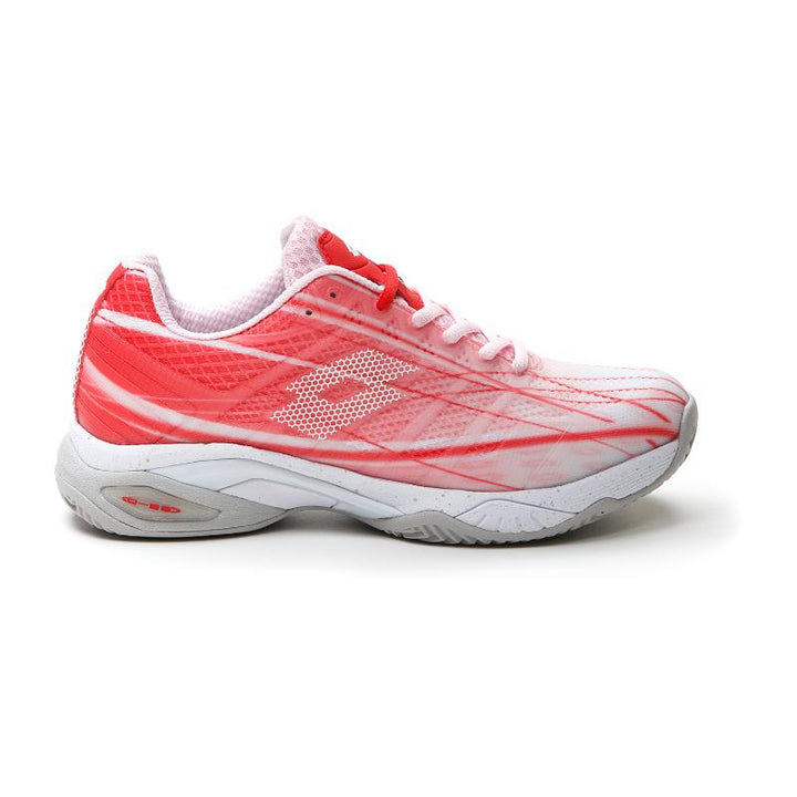 Zapatillas de Pádel de Pádel Lotto Mirage 300 Rojo Amapola Blanco Mujer