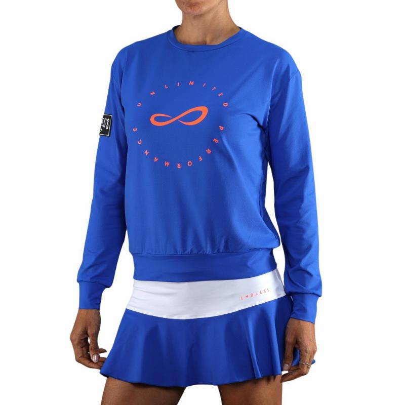 Sudadera Endless Inner Tech Azul Royal