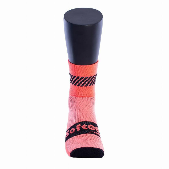 Calcetines Softee Walk Media Caña Coral 1 Par