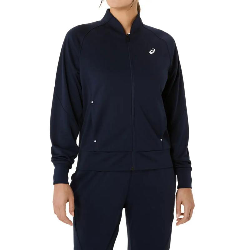Chaqueta Asics Court Warm Up Azul Medianoche Mujer