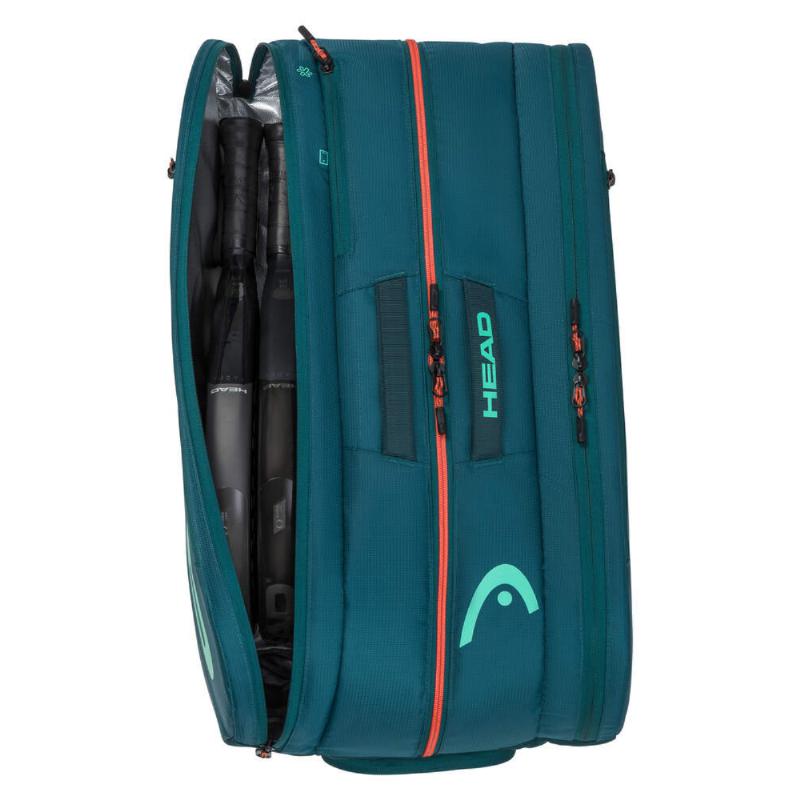 Paletero Head Tour Padel L Verde Naranja