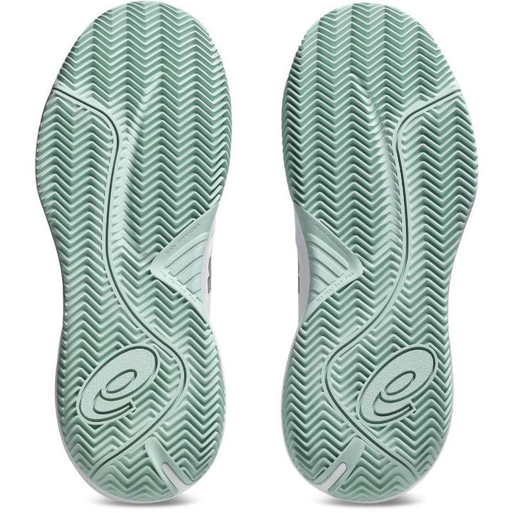 Zapatillas de Padel Asics Gel Challenger 15 Clay Blanco Verde Liquen