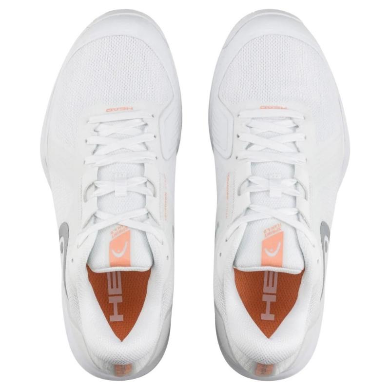 Zapatillas de Pádel de Pádel Head Sprint Team 4.0 Clay Blanco Coral Mujer