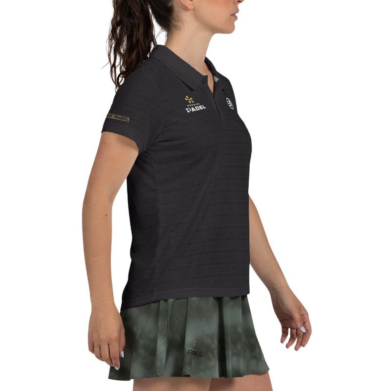Polo Bullpadel Premier Padel Payerne Negro