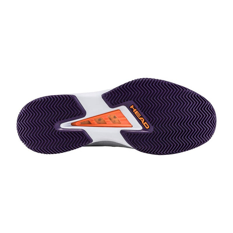Zapatillas de Padel Head Sprint Pro 4.0 Clay Blanco Plata