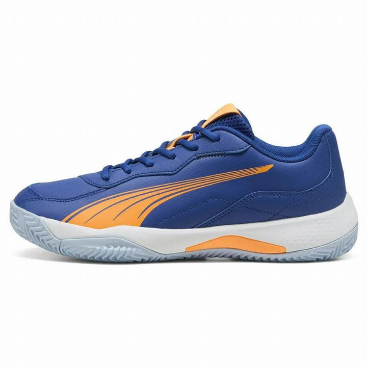 Zapatillas de Padel Puma Nova Smash Azul Naranja