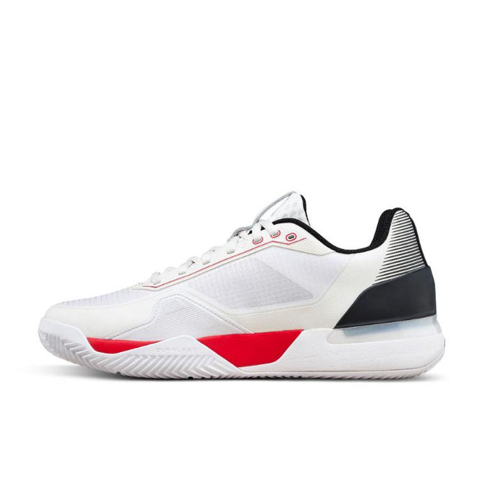 Zapatillas de Padel Wilson Rush Tour 5 Clay Blanco Negro Rojo