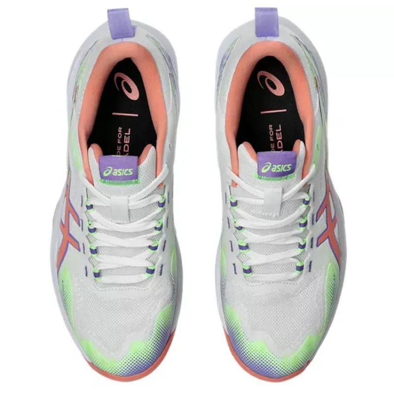 Zapatillas de Padel Asics Sonicsmash FF Blanco Rosa Mujer
