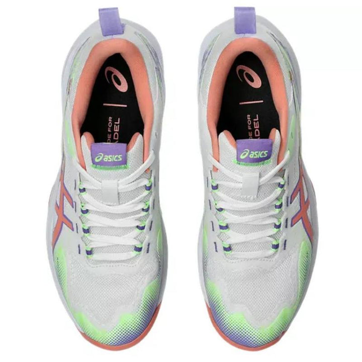 Zapatillas de Padel Asics Sonicsmash FF Blanco Rosa Mujer
