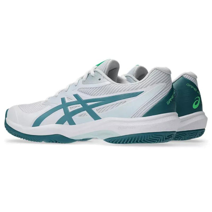 Zapatillas de Padel Asics Game FF Padel Blanco Verde Claro