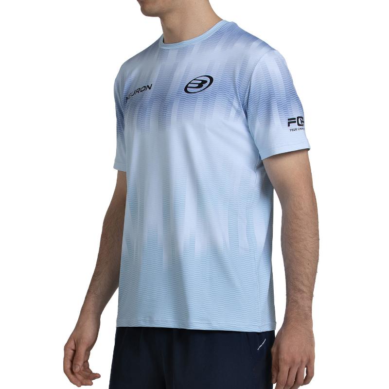 Camiseta Bullpadel Chingotto 26V Azul Glaciar