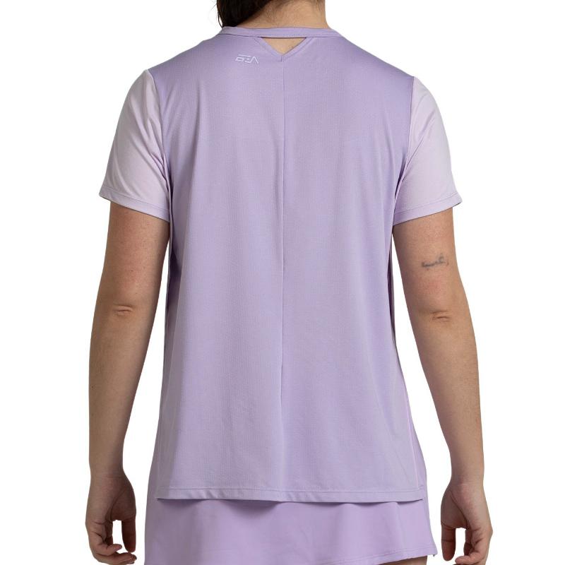 Camiseta Bullpadel Bea Gonzalez Picase Lila Pastel