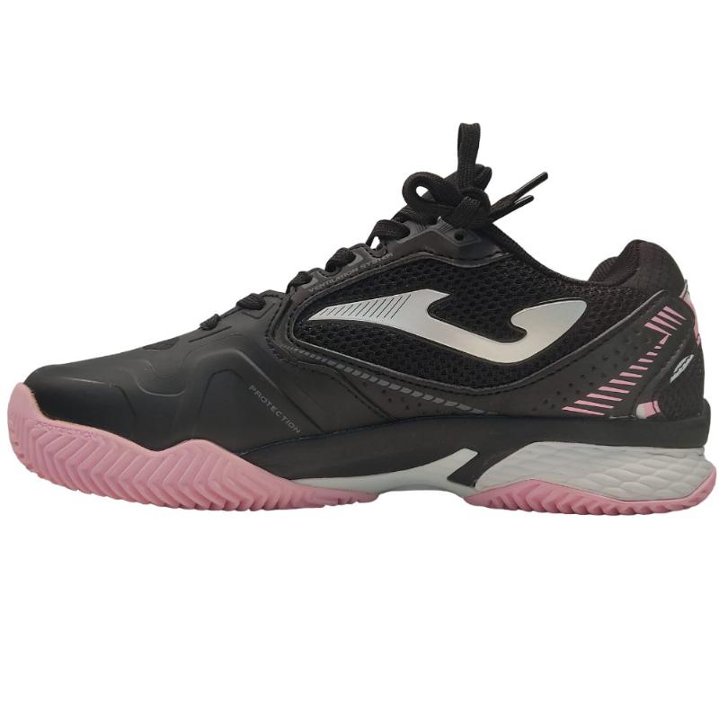 Zapatillas de Padel Joma Set 2101 Negro Rosa Mujer
