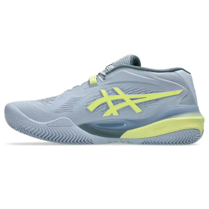 Zapatillas de Padel Asics Gel Resolution X Clay Gris Verde Pistacho