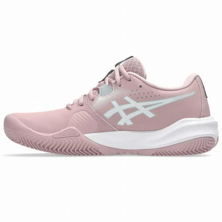 Zapatillas de Padel Asics Gel Challenger 15 Clay Rosa Gris Mujer